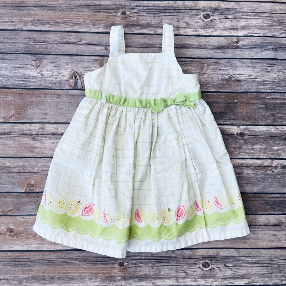White Lemony/Lemon Fresh Dress